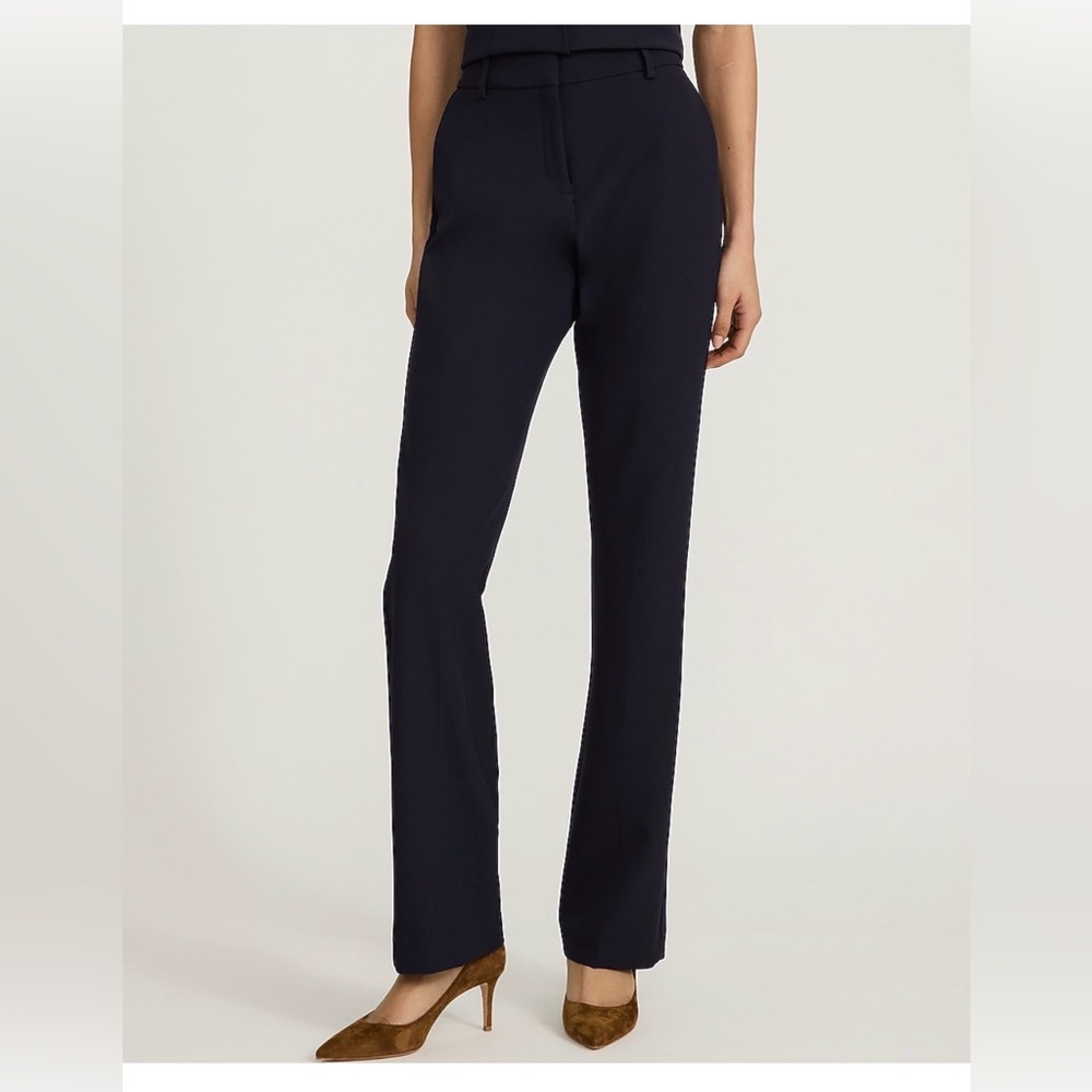NWT! Editor Studio Stretch Twill Mid Rise
Bootcut Pant- Navy Blue